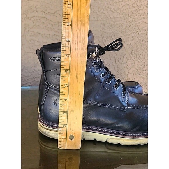 Wolverine Wedge Moc-Toe 6" Work Boot Steel Toe Size 10EW ASTM F241318 M/I/C/EH - Picture 12 of 12